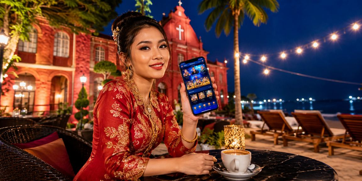 Pengguna di Melaka mengakses platform kasino mudah alih dengan selamat menggunakan telefon pintar